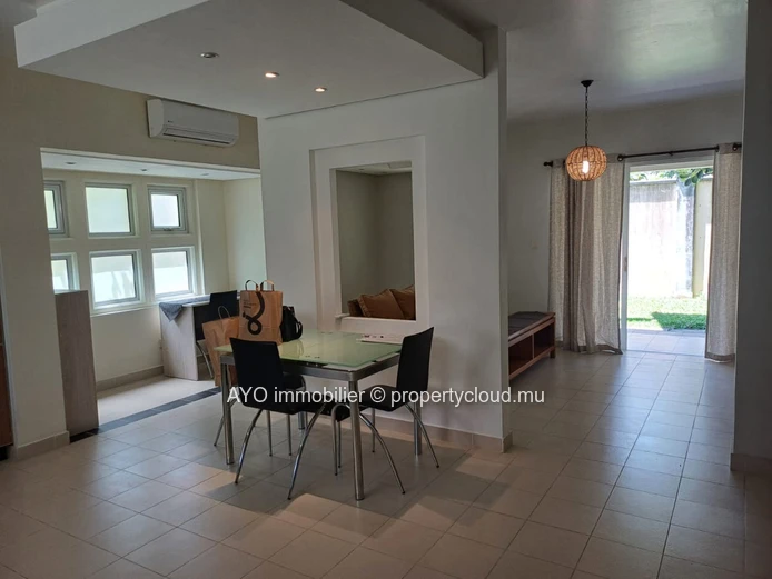On sale -3 bedroom semi furnished townhouse for rent in a secured residence in the heart of Grand Baie (Sole Mandate)