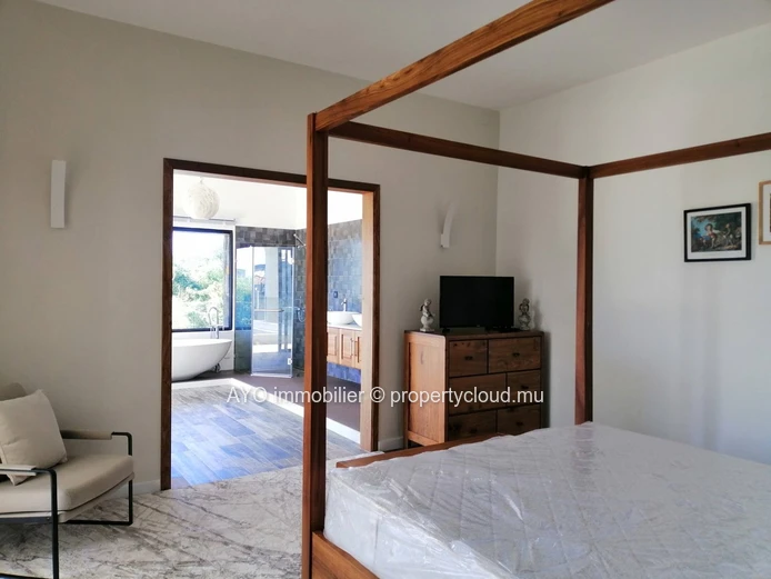 Nouvelle villa moderne avec belle piscine