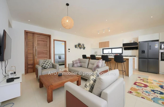 High standard 3 beds penthouse in Trou aux Biches